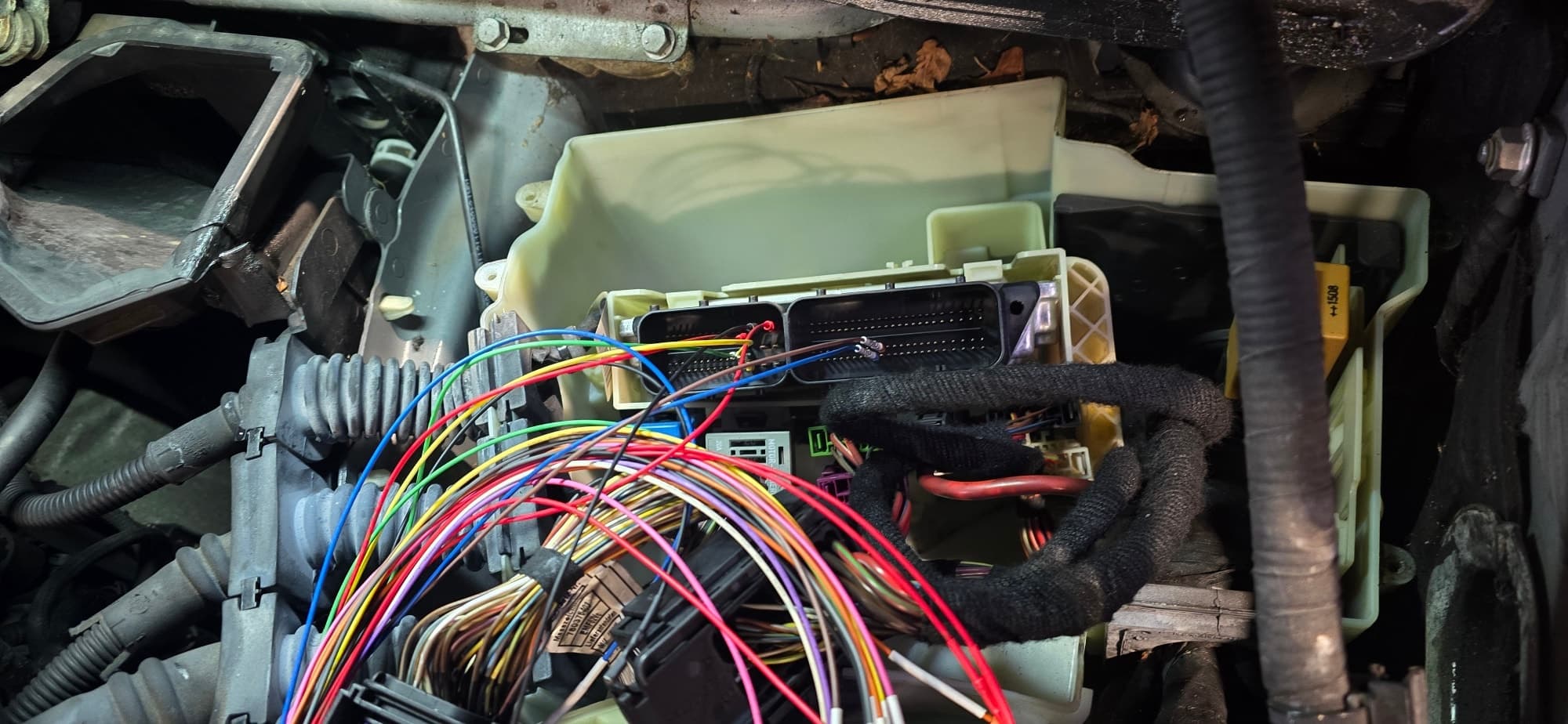 KP Tuning — ECU connector preparation